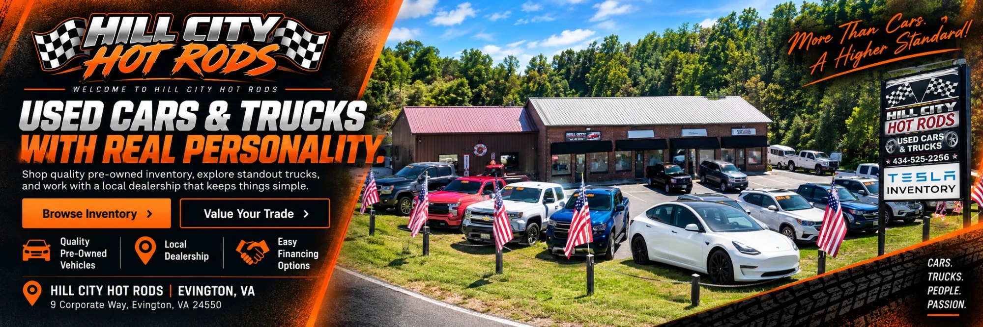 Quality Used Cars, Trucks & Teslas in Evington, VA